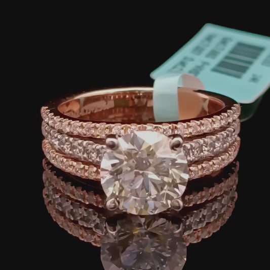 2.5ct Round Solitaire Diamond Ring